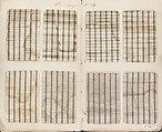Textile Sample Book, M. Coudurier (French), French