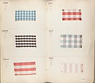 Textile Sample Book, French
