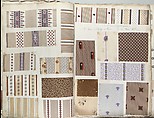 Textile Sample Book, French, Rouen