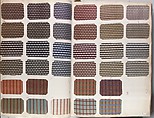 Textile Sample Book, French