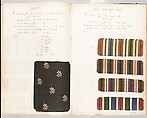 Textile Sample Book, French
