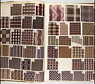 Textile Sample Book labeled 