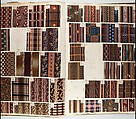 Textile Sample Book labeled 