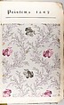Textile Sample Book, French, Paris