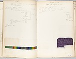 Textile Sample Book, Chapard and Chanal, French