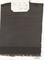 Sample, Silk, French