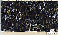 Piece (one of 116), Cotton, German