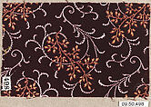 Piece (one of 13), Cotton, German