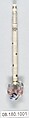 Bobbin, Bone, metal and beads, British