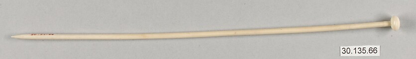Knitting needles (4), Bone, possibly German