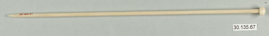 Knitting needles (4), Bone, possibly German
