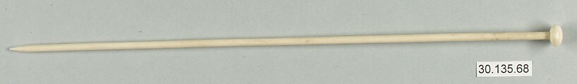 Knitting needles (4), Bone, possibly German