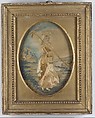Panel, Silk on silk, British