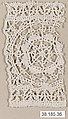 Piece, Cutwork, Italian