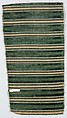 Piece, Silk with metal thread, Italian
