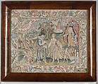 Life of Abraham, Gerard de Jode  Netherlandish, Silk on canvas, British