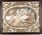 The Feast of Herod, Silk and metal thread on silk, British