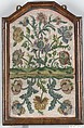 Letter case, Beadwork on silk, French