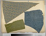 Fragment, Silk, metal thread, Italian