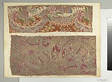 Fragment, Silk, metal thread, Italian, Venice