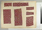 Fragment, Silk, metal thread, Italian