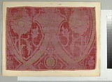 Fragment, Silk, metal thread, Italian, Venice or Turkish