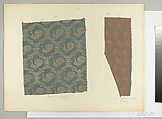 Fragment, Silk, metal thread, Italian