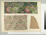 Fragment, Silk, metal thread, Italian or French