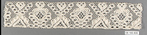 Insertion, Bobbin lace, Swedish, Vadstena