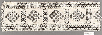 Insertion, Bobbin lace, Swedish, Dalarna