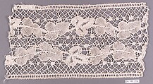 Insertion, Bobbin lace, French, Craponne