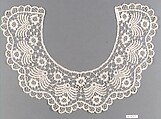 Collar, Bobbin lace, British, Bedfordshire