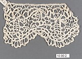 Piece, Bobbin lace, British, Bedfordshire