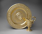 Ewer, Samuel Margas Jr. (British, active 1714–33), Silver gilt, British, London