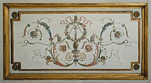 Boudoir from the Hôtel de Crillon, Pierre-Adrien Paris (French, 1747–1819), Oak, painted and gilded, French, Paris