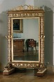 Cheval glass (psyché), François-Honoré-Georges Jacob-Desmalter  French, Amboyna veneered on oak; gilt-bronze mounts; glass, French, Paris