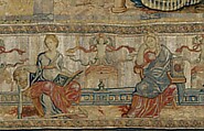 Aglauros’s Vision of the Bridal Chamber of Herse, from the Story of Mercury and Herse, Design attributed to Giovanni Battista Lodi da Cremona (Italian, active 1540–52), Wool, silk and precious metal-wrapped threads (20-22 warps per inch, 8-9 warps per cm.), Netherlandish, Brussels