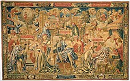 The Twelve Ages of a Man: The Last Three Ages (54-72), or Winter, Bernard van Orley Netherlandish, Wool, silk (16-20 warps per inch, 6-8 per cm.), Netherlandish, Brussels