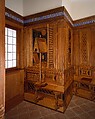 Studiolo from the Ducal Palace in Gubbio, Designed by Francesco di Giorgio Martini (Italian, Siena 1439–1501 Siena), Walnut, beech, rosewood, oak and fruitwoods in walnut base, Italian, Gubbio