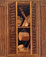 Studiolo from the Ducal Palace in Gubbio, Designed by Francesco di Giorgio Martini (Italian, Siena 1439–1501 Siena), Walnut, beech, rosewood, oak and fruitwoods in walnut base, Italian, Gubbio