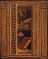 Studiolo from the Ducal Palace in Gubbio, Designed by Francesco di Giorgio Martini (Italian, Siena 1439–1501 Siena), Walnut, beech, rosewood, oak and fruitwoods in walnut base, Italian, Gubbio