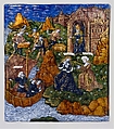 Aeneas Departs from Carthage (Aeneid, Book IV), Master of the Aeneid, Painted enamel on copper, partly gilt, French, Limoges