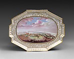 Tray, Royal Porcelain Manufactory Danish, Hard-paste porcelain, Danish, Copenhagen