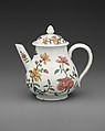 Teapot with cover, Meissen Manufactory  German, Hard-paste porcelain, German, Meissen, with Dutch decoration
