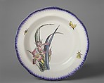 Soup plate (part of a set of three), Félix Bracquemond  French, Creamware, French, Creil