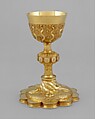 Chalice à soleil, Gilded silver, French, Paris