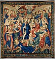 The Triumph of Fame, Wool, silk (6-7 warp threads per cm.), Netherlandish, probably Brussels