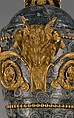 Pair of vases, Orbicular diorite, gilt bronze, possibly Russian, St. Petersburg with French mounts