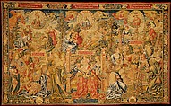 The Twelve Ages of a Man: The Second Three Ages (18-36), or Summer, Bernard van Orley Netherlandish, Wool, silk (16-20 warps per inch, 6-8 per cm.), Netherlandish, Brussels