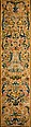 Panel, Silk, canvas, French